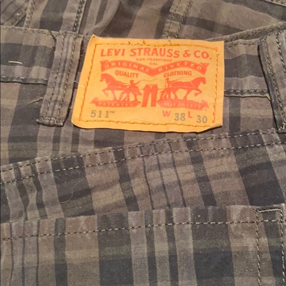Levi’s 511 Plaid - Picture 3 of 4